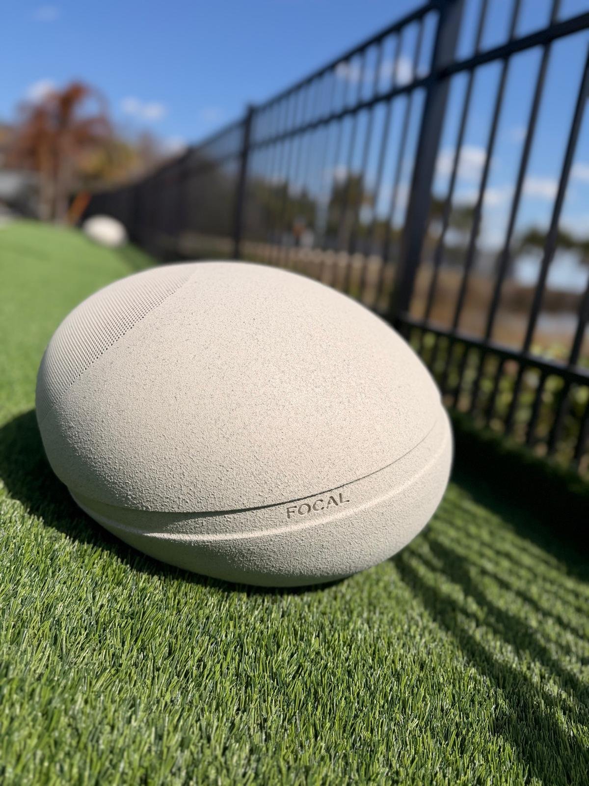 Focal outdoor speaker installation, Lake Nona smart home