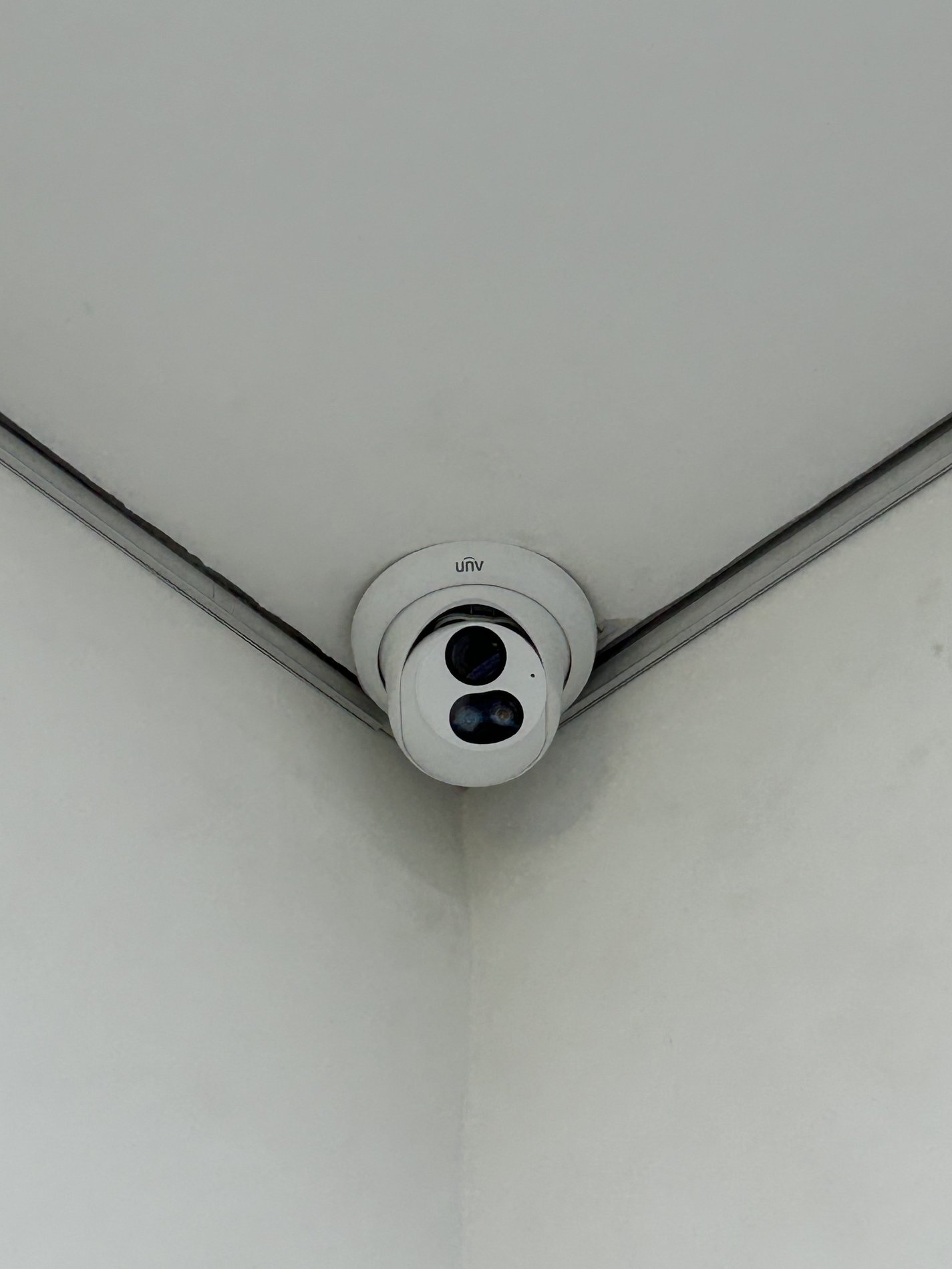 UNV security camera installation, Lake Nona smart home